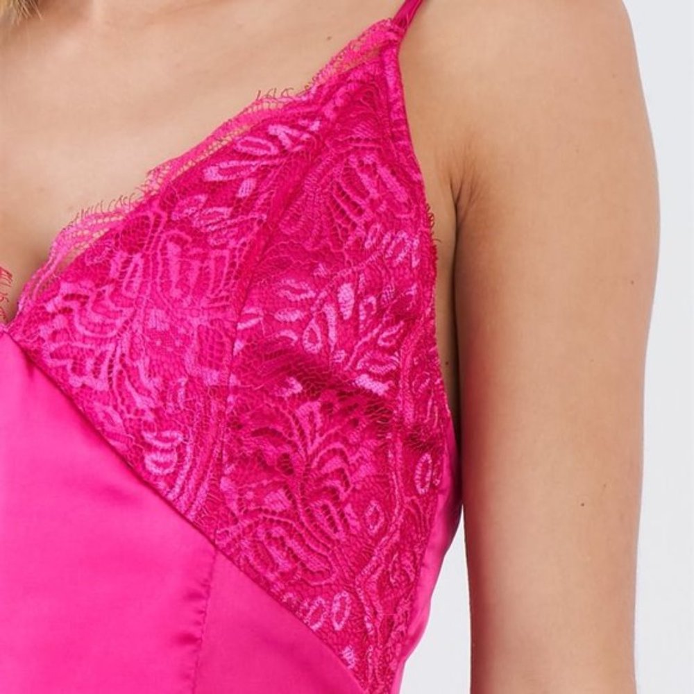 BARBIE DOLLZ Hot Pink Slip Dress - Picture 3 of 3